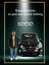 ソリオご納車おめでとうございます✨